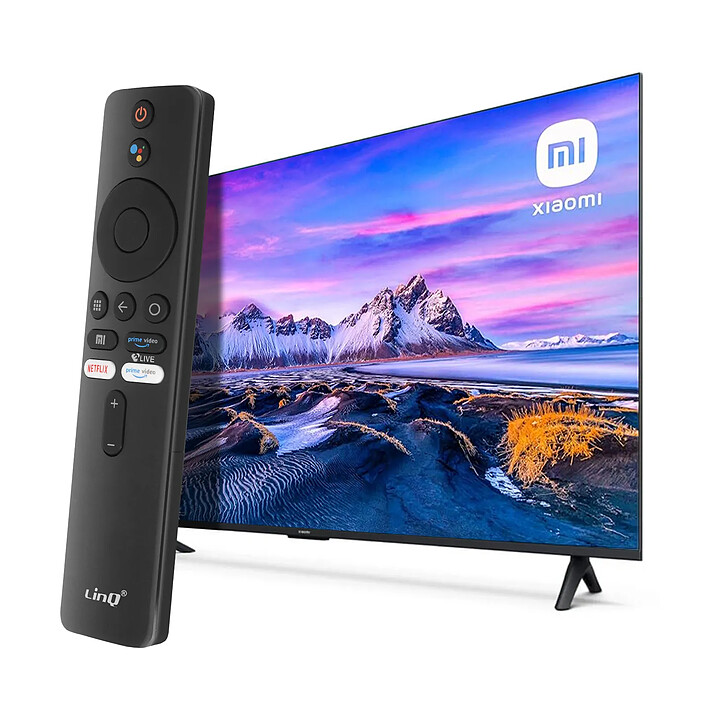 Avis LinQ Télécommande Bluetooth 2.4G pour Xiaomi Mi TV avec Assistant vocal Google Noir
