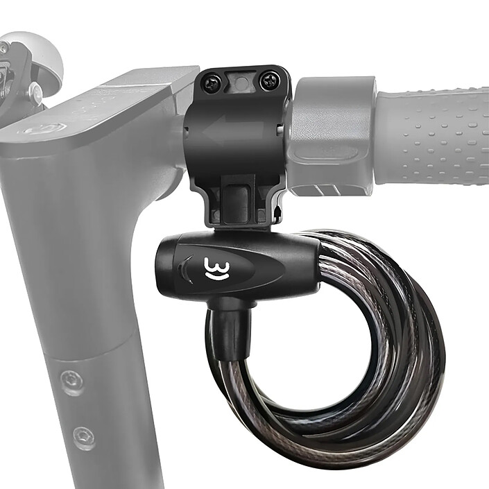 Acheter Avizar Antivol à Clé pour Vélo / Trottinette avec Câble en Acier Torsadé 120cm