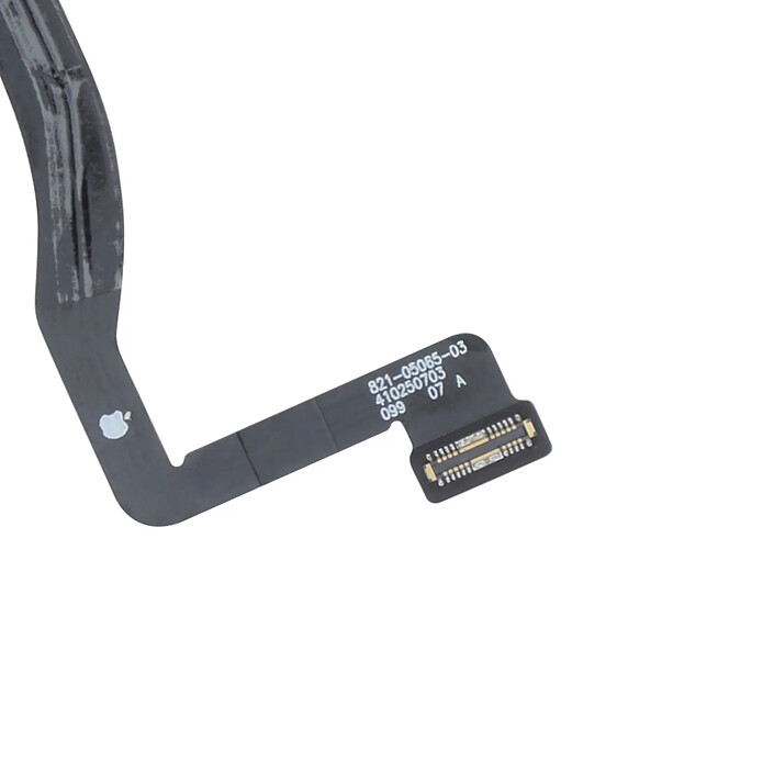 Acheter Clappio Antenne NFC iPhone 16e avec Bobine Qi et Nappe Flash Arrière Intégré Noir