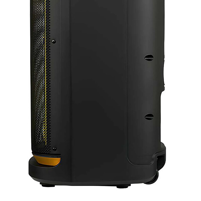 Acheter Avizar Enceinte Bluetooth 5.0 TWS 100W avec Effets Lumineux Modèle Party X100 avec Radio Noir