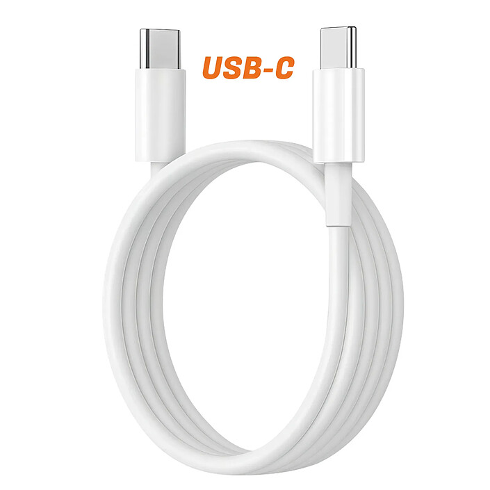 Acheter LinQ Chargeur USB Quick Charge 18W et USB-C Power Delivery 30W avec Câble type C Blanc