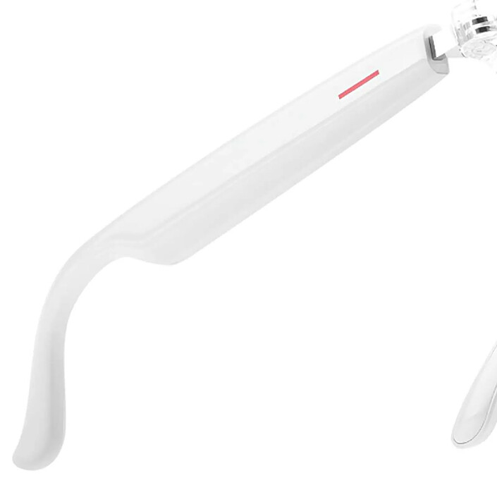 Avis Avizar Lunettes Connectées Modèle Dione avec Verres Teintés Filtrant UV-A / UV-B Blanc / Bleu