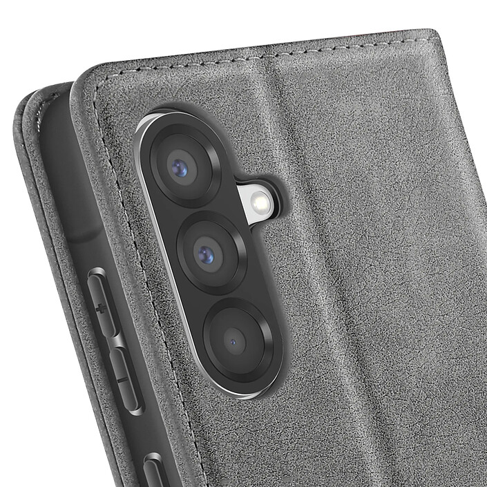Avis Avizar Étui pour Samsung Galaxy A17 Chesterfield avec Rangement Cartes Support Vidéo Gris