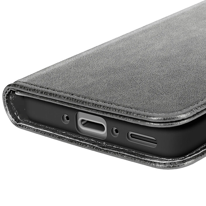 Acheter Avizar Étui pour Samsung Galaxy A17 Chesterfield avec Rangement Cartes Support Vidéo Gris