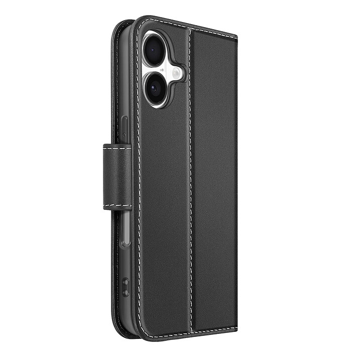 Avizar Étui Portefeuille pour iPhone 17 en Cuir Premium avec Fonction Stand
