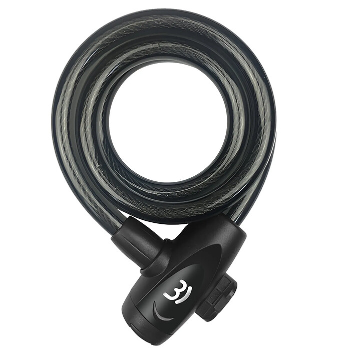 Avizar Antivol à Clé pour Vélo / Trottinette avec Câble en Acier Torsadé 120cm