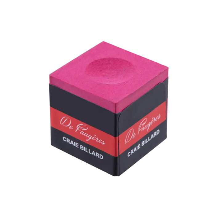 Avis De Faugères Lot de 12 Craies pour Billard Pratique Rouge