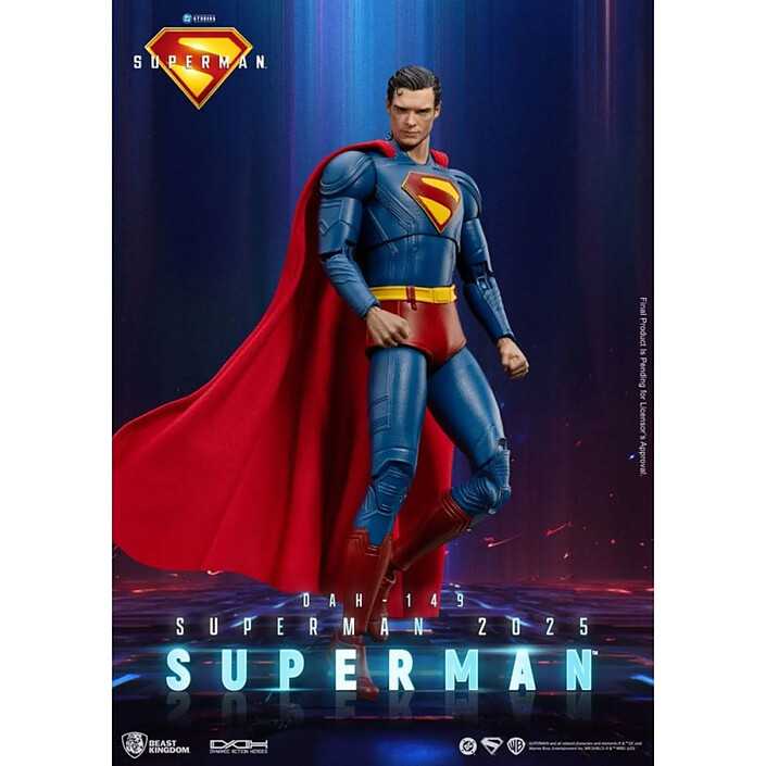 Acheter Superman (2025) - Figurine Superman & Krypto 21 cm