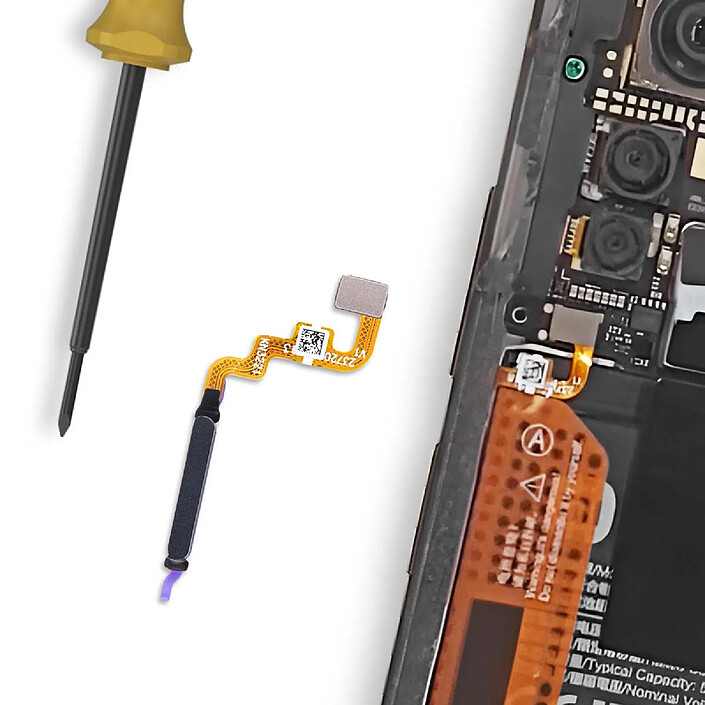 Acheter Clappio Lecteur d'Empreinte Digitale pour Xiaomi Redmi Note 12S Pièce de Remplacement