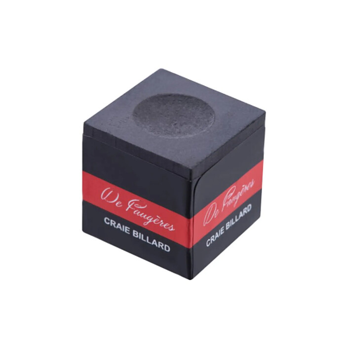 Avis De Faugères Lot de 12 Craies pour Billard Pratique Noir