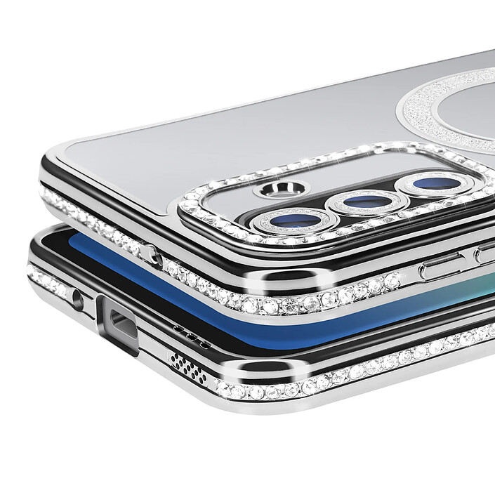 Avis Avizar Coque pour Galaxy A17 Compatible MagSafe avec Contour Strassé