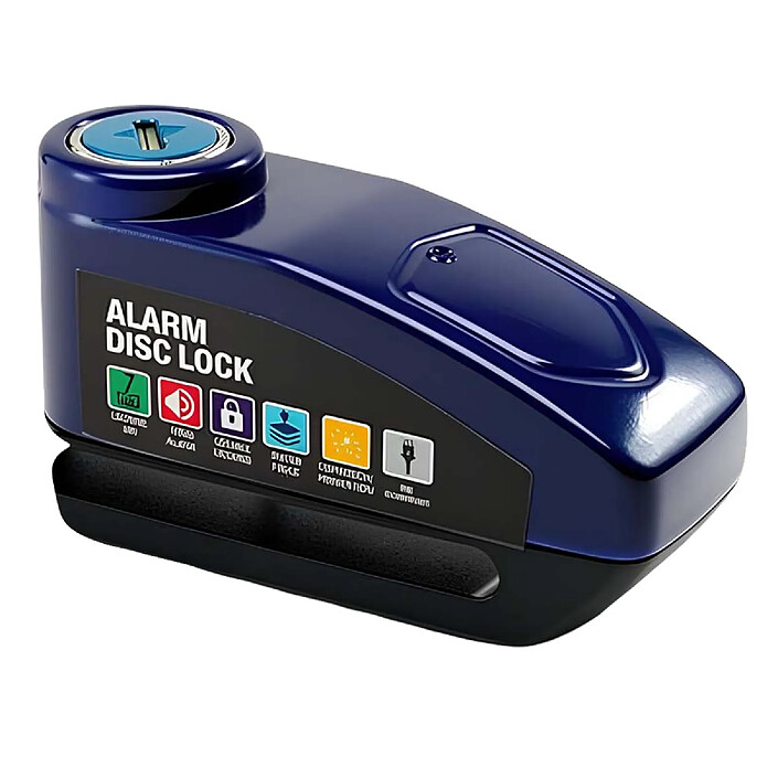 Avizar Antivol Bloque Disque avec Alarme 110 dB pour Vélo Moto Poussette