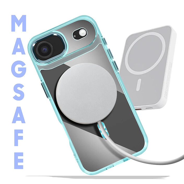 Avis Avizar Coque pour iPhone Air Collection Cristal Color Compatible MagSafe