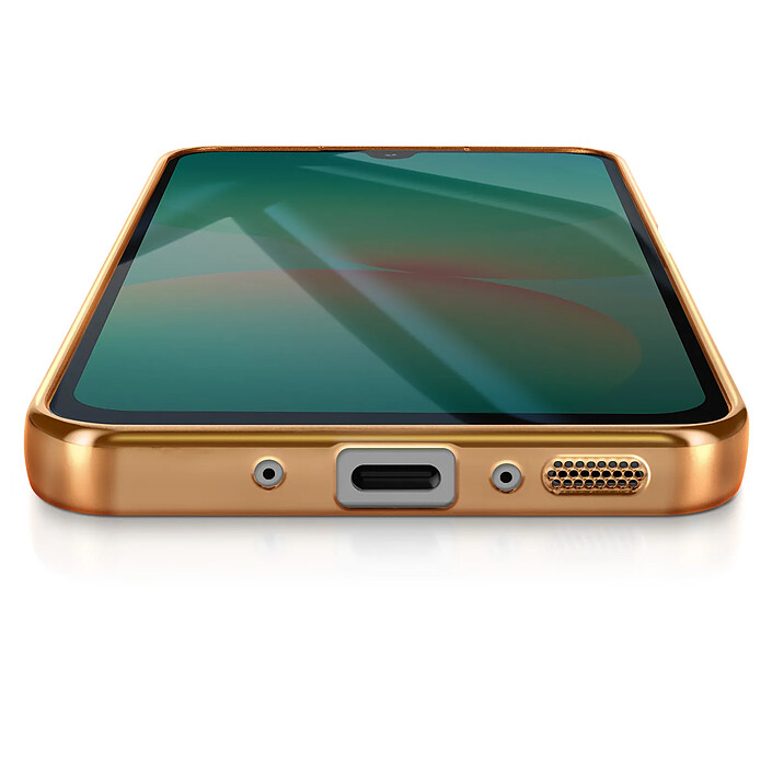 Acheter Avizar Coque pour Galaxy A26 Compatible MagSafe avec Contour Chromé Dorée