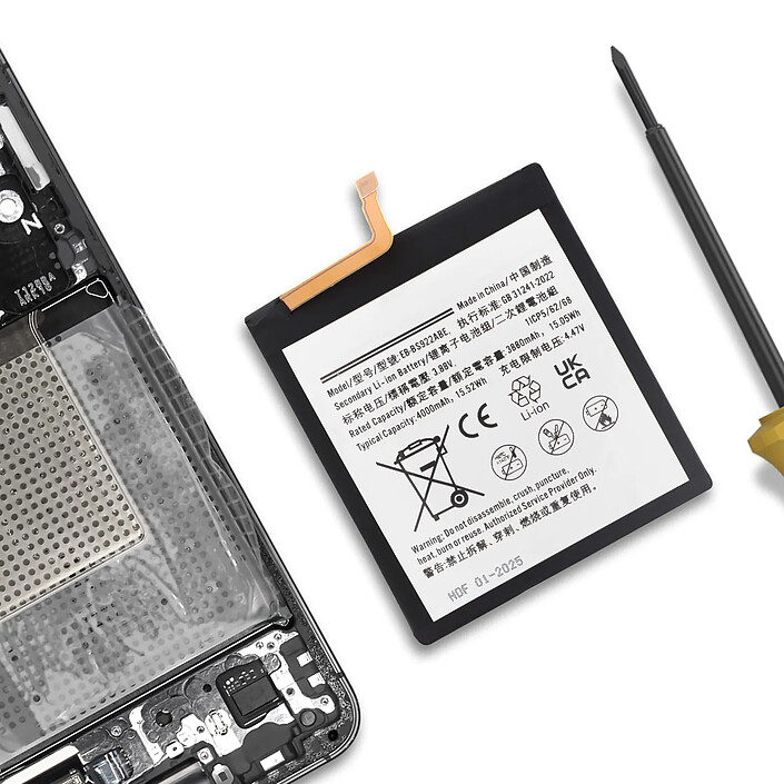 Avis Clappio Batterie de Remplacement pour Galaxy S24 Li-ion 3.88V 4000mAh