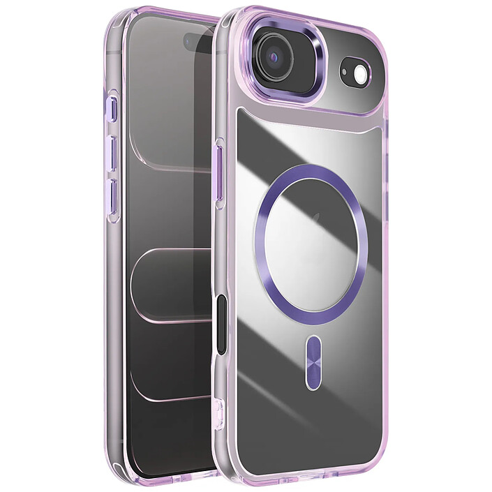 Avizar Coque pour iPhone Air Collection Cristal Color Compatible MagSafe