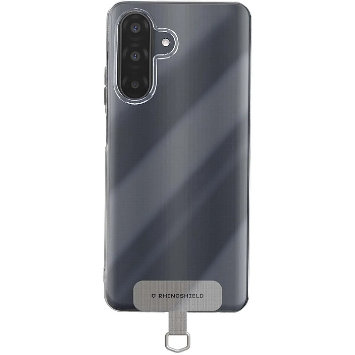 Rhinoshield Attache Dragonne Tour de Cou pour Coque de Smartphone Gris