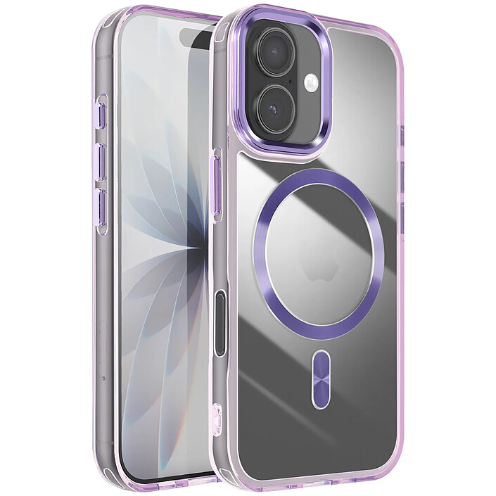 Avizar Coque pour iPhone 17 Collection Cristal Color Compatible MagSafe