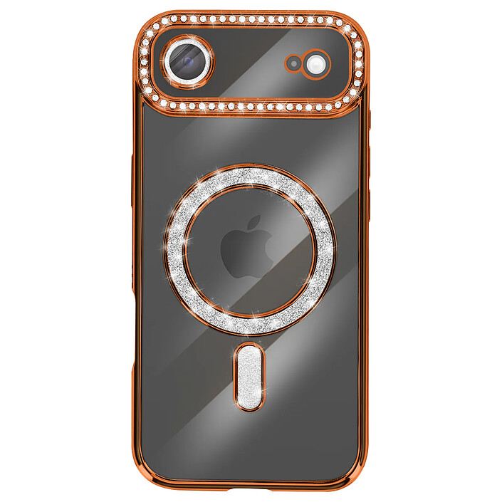 Avizar Coque pour iPhone Air Compatible MagSafe avec Contour Strassé