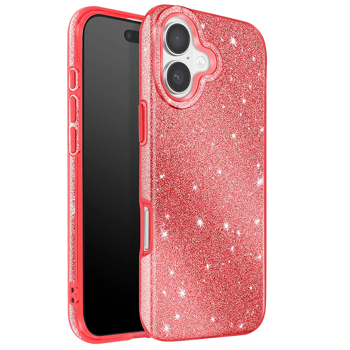 Acheter Avizar Coque pour iPhone 17 Conception Bi-Matière et Finition Pailletée