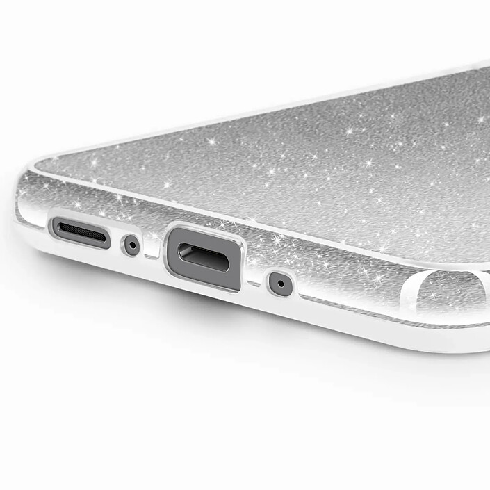 Avis Avizar Coque pour Galaxy A17 Conception Bi-Matière et Finition Pailletée