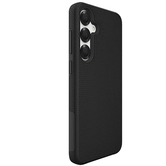 Eiger Coque Rigide pour Samsung Galaxy S24 et S25 Anti-Chute 4m Ultra Résistante Noir