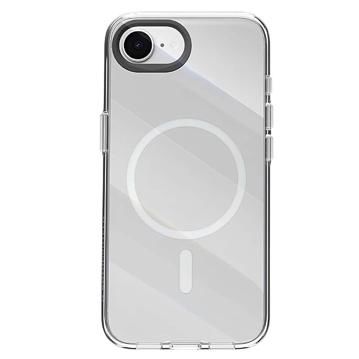 Rhinoshield Coque pour iPhone 16e Compatible MagSafe Ultra-Résistant Transparent