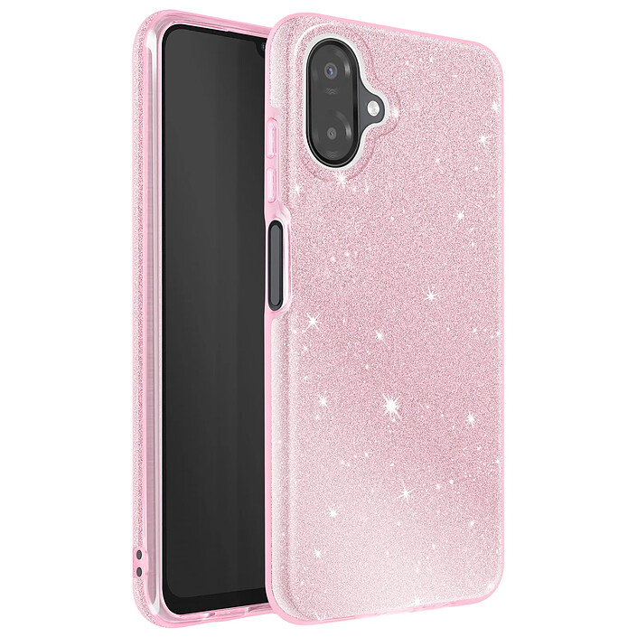 Acheter Avizar Coque pour Galaxy A07 Conception Bi-Matière et Finition Pailletée