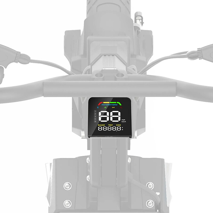 Acheter Minimotors Écran Afficheur EY2 de Remplacement pour Trottinette Dualtron Togo Limited 60V Noir