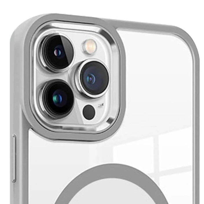 Avis Jaym Coque Bumper pour iPhone 16 Pro MagSafe Antichocs Gris