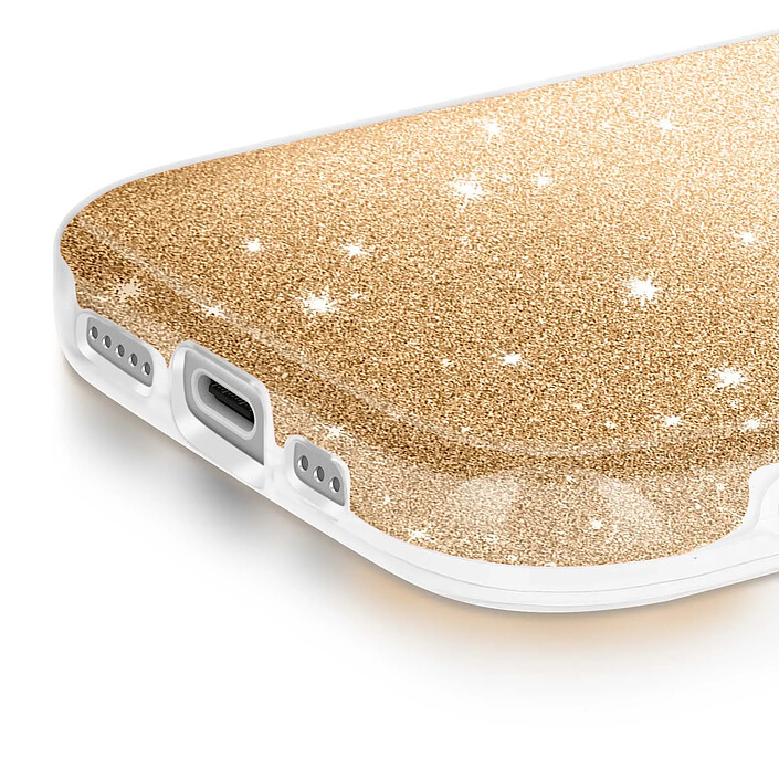 Avis Avizar Coque pour iPhone 17 Conception Bi-Matière et Finition Pailletée