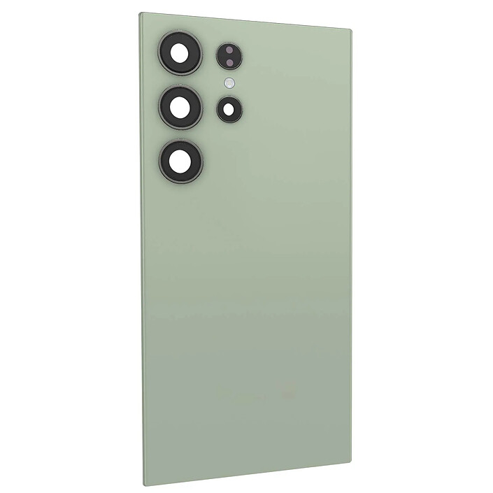 Avis Clappio Cache Batterie de Remplacement pour Galaxy S24 Ultra avec Adhésif Intégré Vert pâle