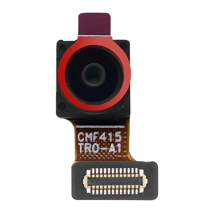 Clappio Caméra Avant pour Realme C75 Capteur Selfie 8MP avec Nappe de Connection FPC