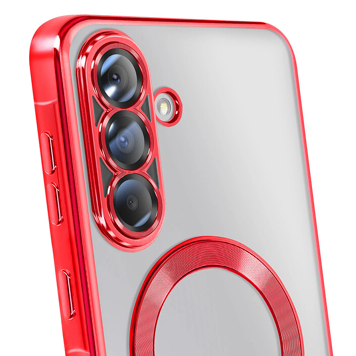 Avis Avizar Coque pour Galaxy A36 Compatible MagSafe avec Contour Chromé