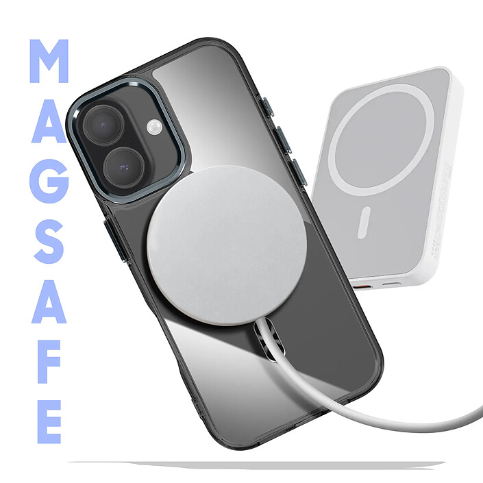 Avis Avizar Coque pour iPhone 17 Collection Cristal Color Compatible MagSafe