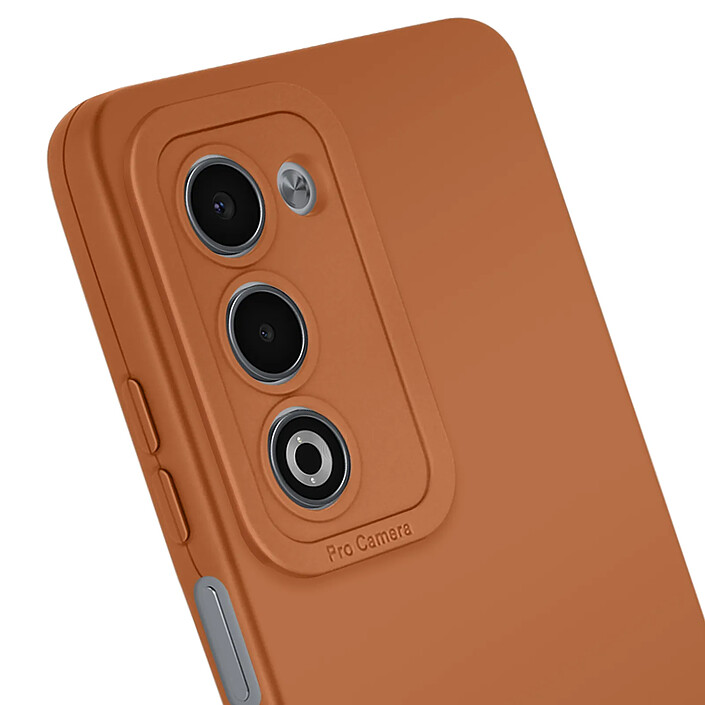Avis Avizar Coque en Silicone Souple pour Oppo A5 avec Renfort Caméra Marron