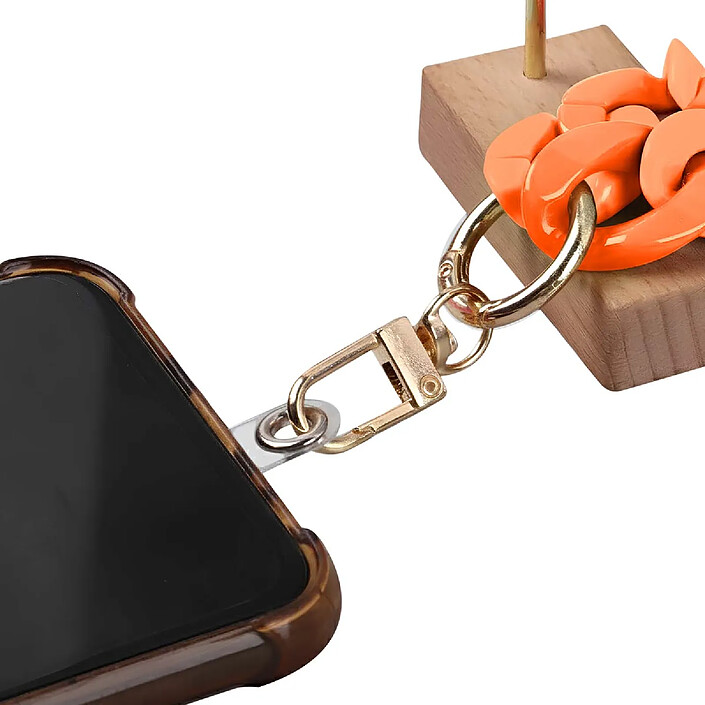 Acheter Jaym Tour de Cou pour Smartphone Avec Attache Universelle modèle Fashion 1.20m Corail