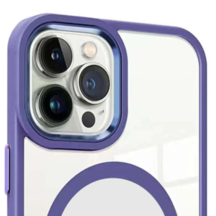 Avis Jaym Coque Bumper Compatible MagSafe pour iPhone 16 Pro Violet