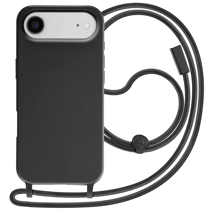 Avizar Coque pour iPhone Air en Silicone Soft Touch avec Cordon Tour de Cou Ajustable