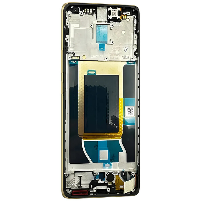 Realme Écran Complet Original Realme 14 Pro Dalle AMOLED Service Pack Vitre et Châssis Blanc / Noir
