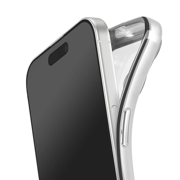 Avizar Coque pour iPhone 17 Compatible MagSafe avec Contour Chromé pas cher