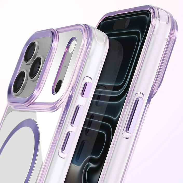 Acheter Avizar Coque pour iPhone 17 Pro Collection Cristal Color Compatible MagSafe
