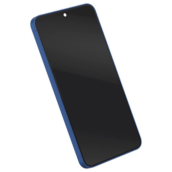 Relife Écran Complet LCD de Remplacement pour Galaxy S25 avec Châssis Bleu nuit
