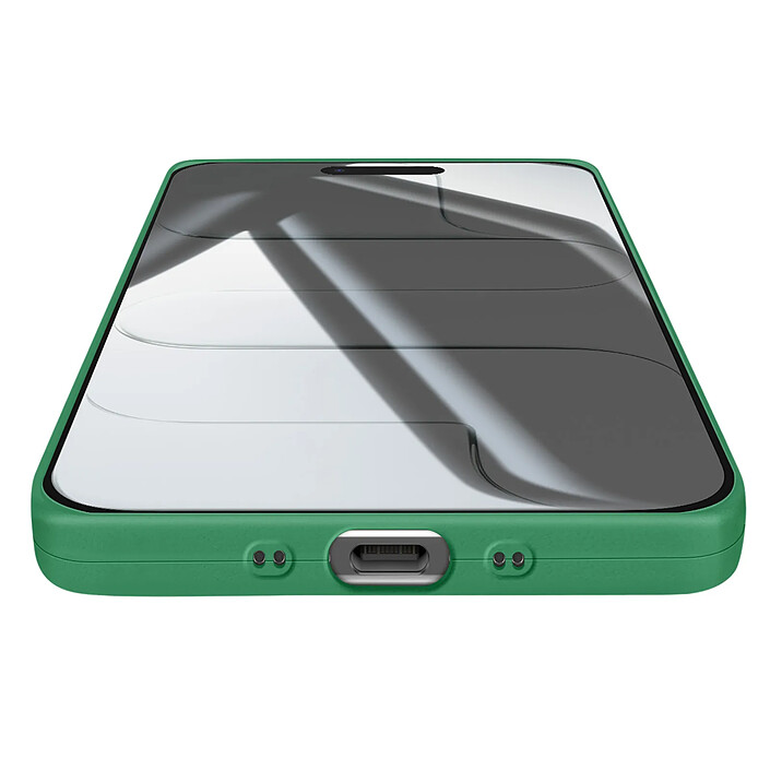 Avizar Coque pour iPhone Air en Silicone Souple avec Renfort Bloc Caméra Vert pas cher