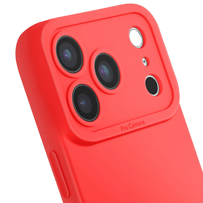 Avis Avizar Coque pour iPhone 17 Pro Max en Silicone Souple avec Renfort Bloc Caméra