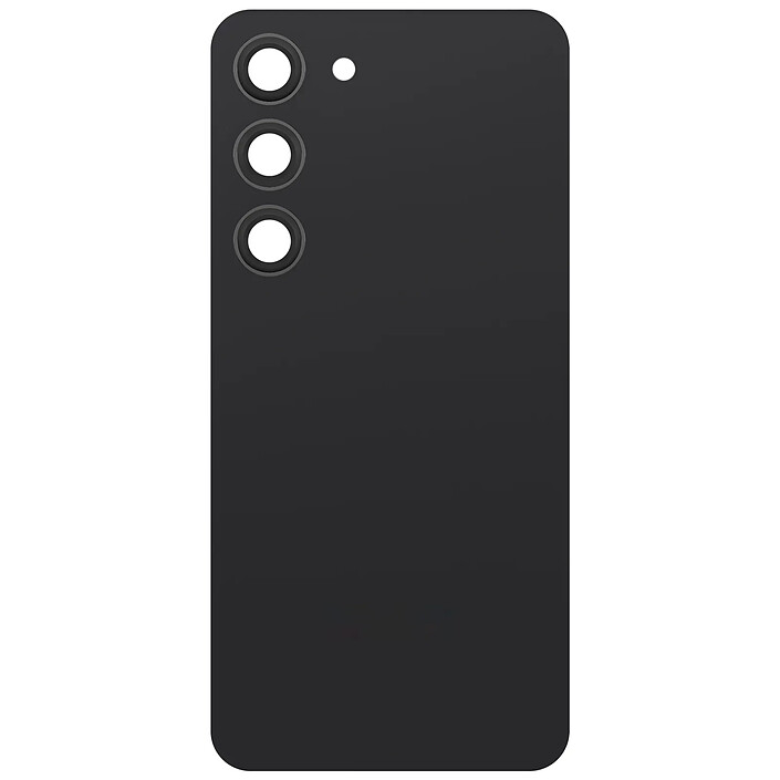 Clappio Cache Batterie de Remplacement pour Galaxy S23 avec Adhésif Intégré Noir