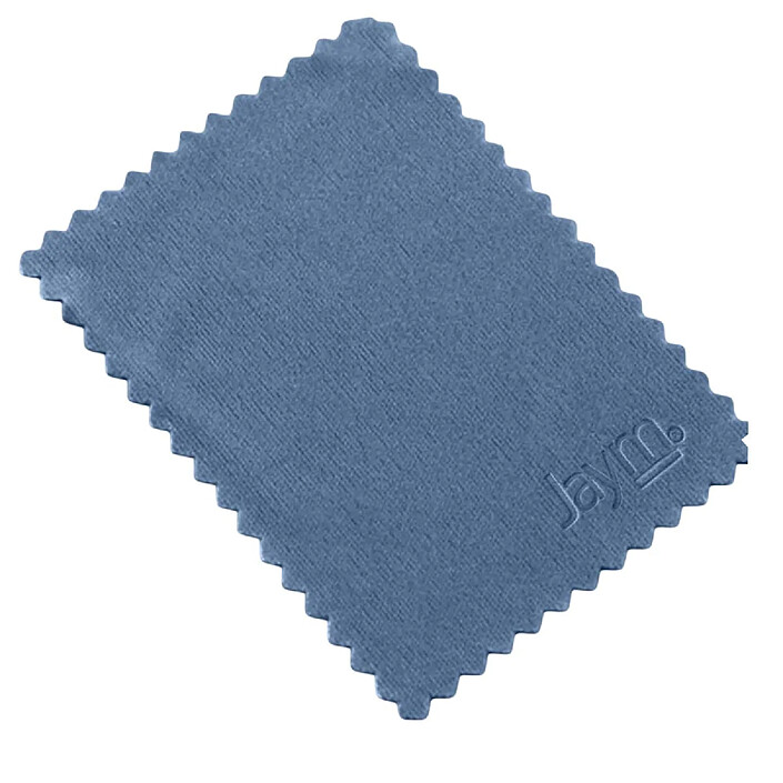 H4 Pack 10 Chiffons en Microfibres 10x10cm Ultra Doux Bleu