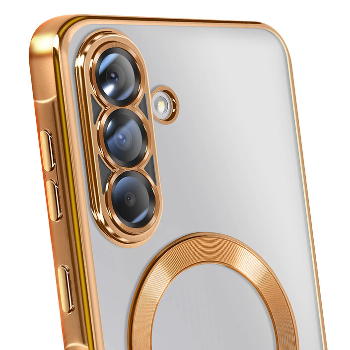 Avis Avizar Coque pour Galaxy A36 Compatible MagSafe avec Contour Chromé