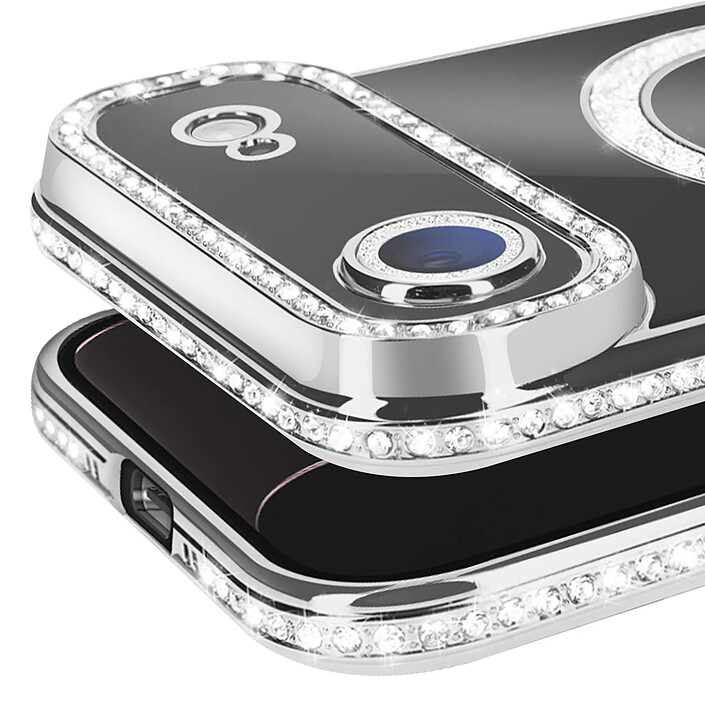 Avis Avizar Coque pour iPhone Air Compatible MagSafe avec Contour Strassé