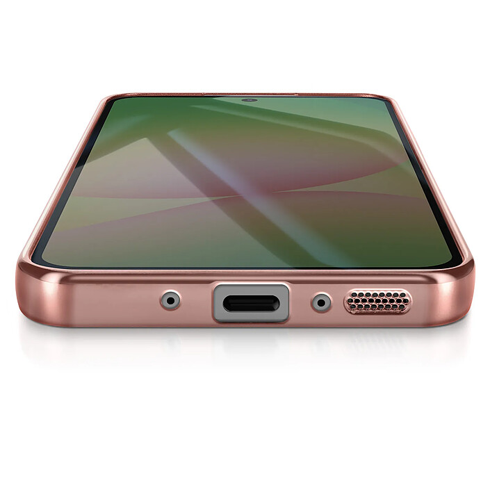 Acheter Avizar Coque pour Galaxy A56 Compatible MagSafe avec Contour Chromé Rose